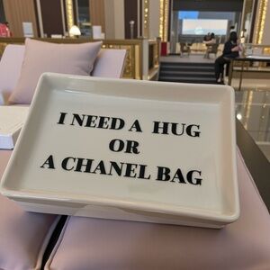 Beautiful All Season Fashionista “I Need A Hug or A Chanel Bag”